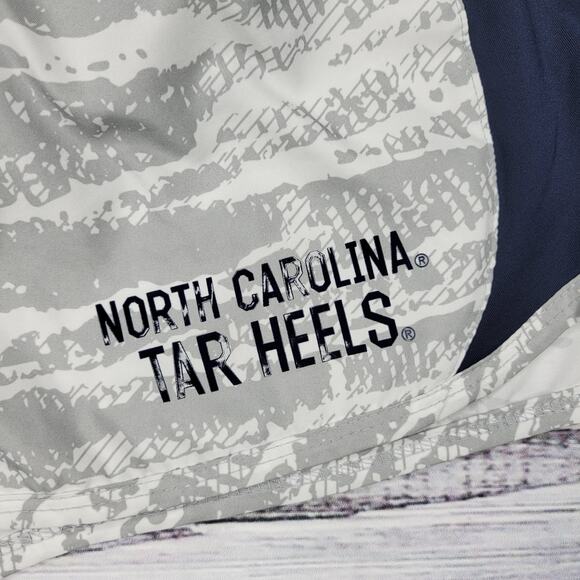 Nike DRI-FIT North Carolina Tarheels Volleyball Shorts Grey and White | XL - Picture 3 of 9